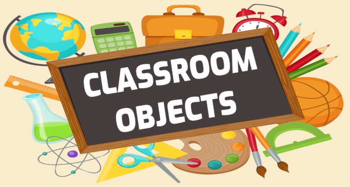 Classroom Objects: Images Quizzes and Examples