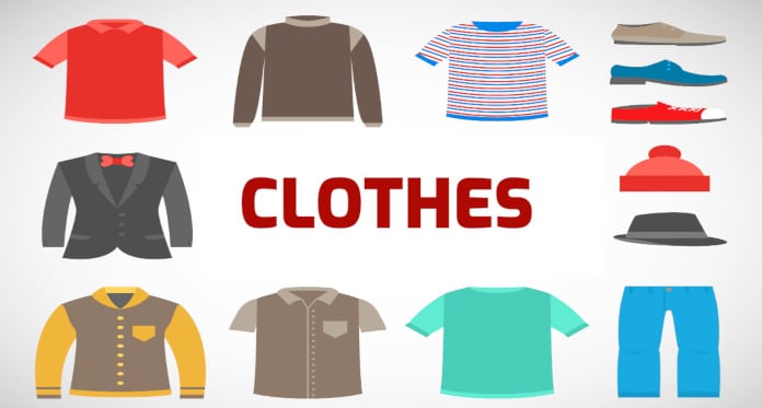 Clothes Vocabulary in English with Images