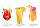 drinks vocabulary image in English