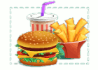 fast food vocabulary image in English