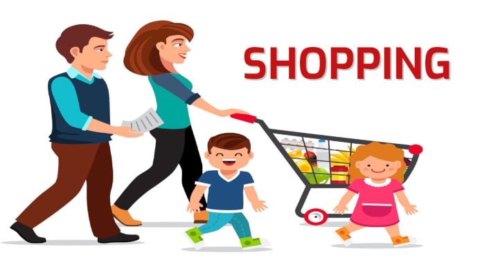 Shopping Vocabulary in English – With Pictures and Games