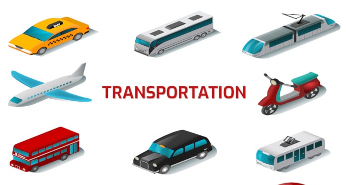 Transportation and Names of Vehicles in English