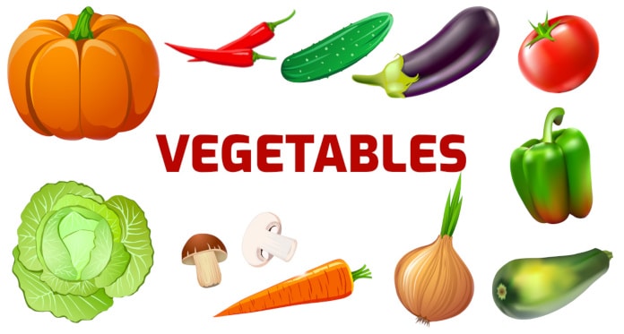 Names of Vegetables in English with Pictures